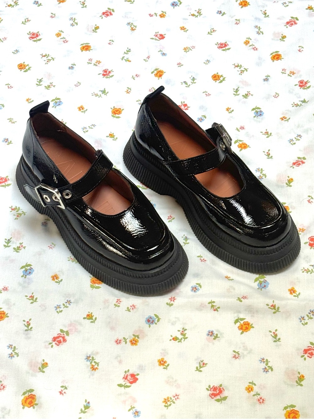 Ganni Mary Jane Creepers